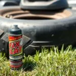 can you use fix a flat on lawn mower tires