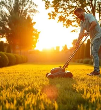 how late can i mow my lawn