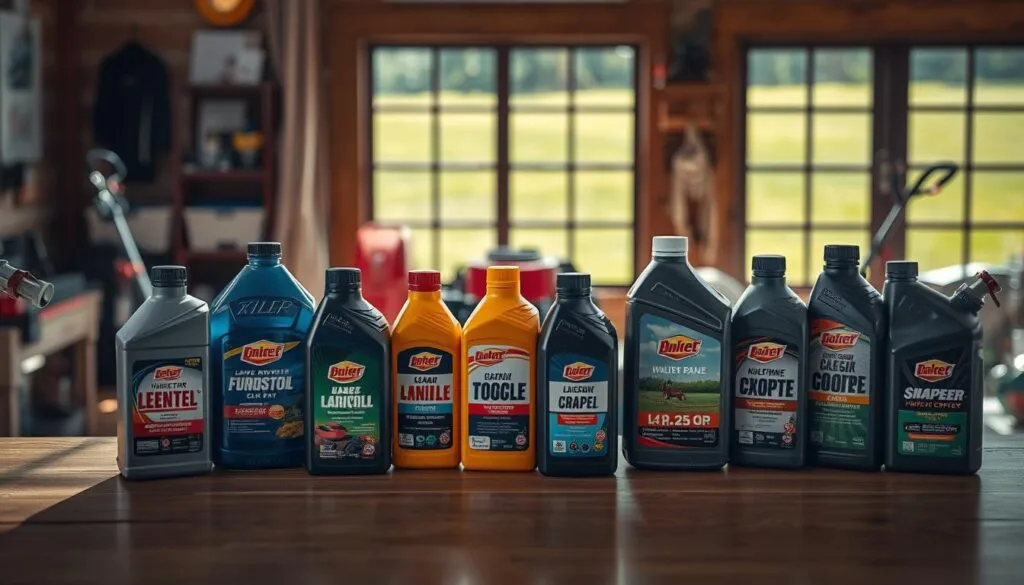 what type of lawn mower oil