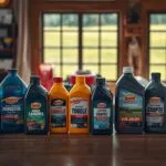 what type of lawn mower oil