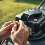 how much oil do you put in a push mower
