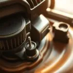 how much oil goes into a lawn mower