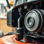 how much oil to put in push mower