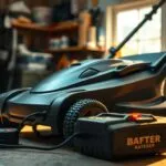 what charges a lawn mower battery